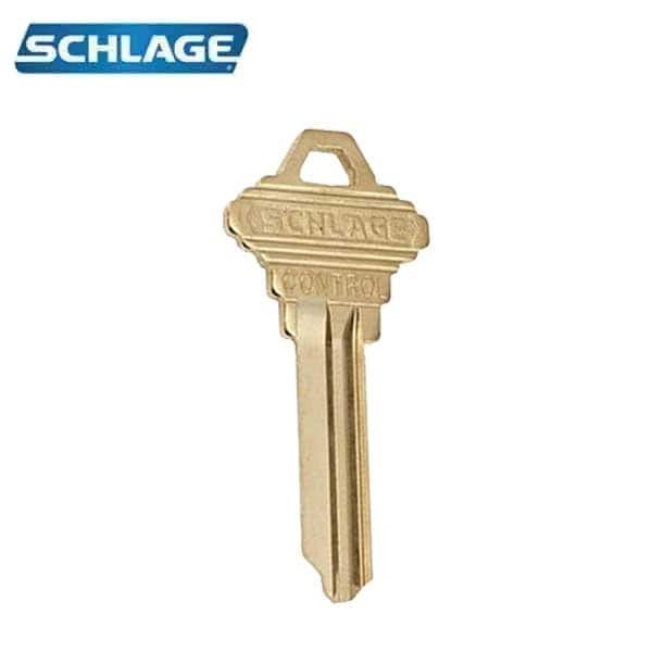 Schlage Control Key Blank, Embossed Both Sides, F Keyway SCH-35-056-F - main